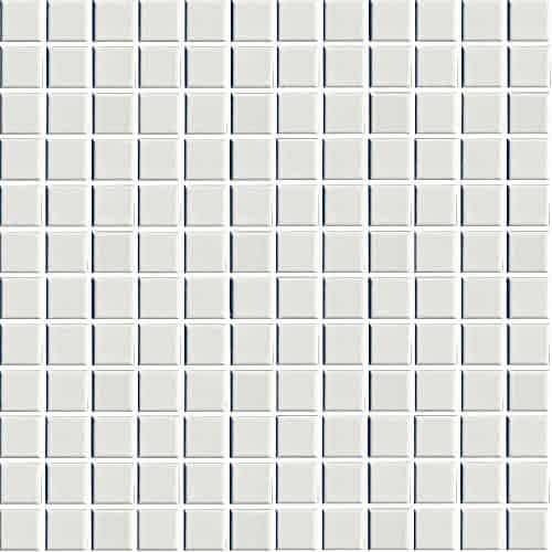 Ceramic Pool Gloss White Mosaic 23x23mm (30x30cm)