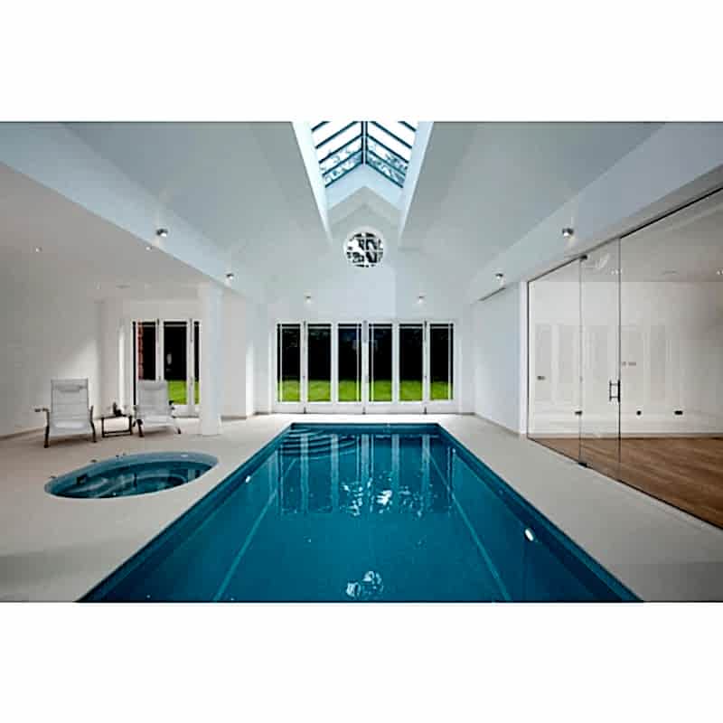 Ceramic Pool Sky Blue Mosaic 23x23mm (30x30cm)