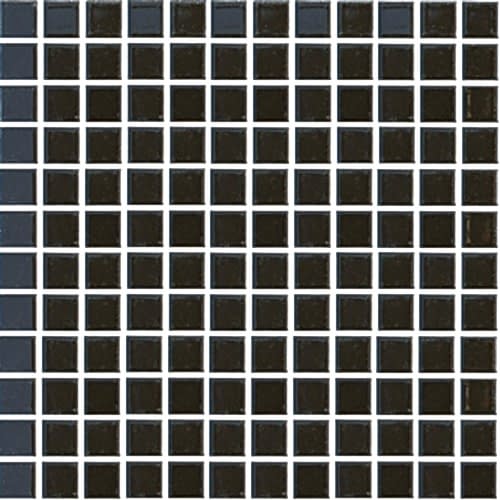 Ceramic Pool Gloss Black Mosaic 23x23mm (30x30cm)