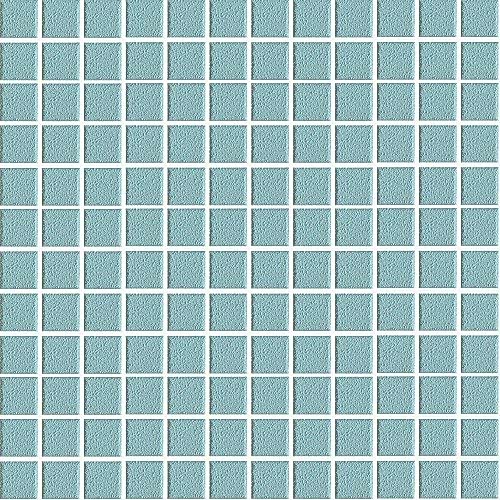 Ceramic Pool Sky Blue Anti-Slip Mosaic 23x23mm (30x30cm)