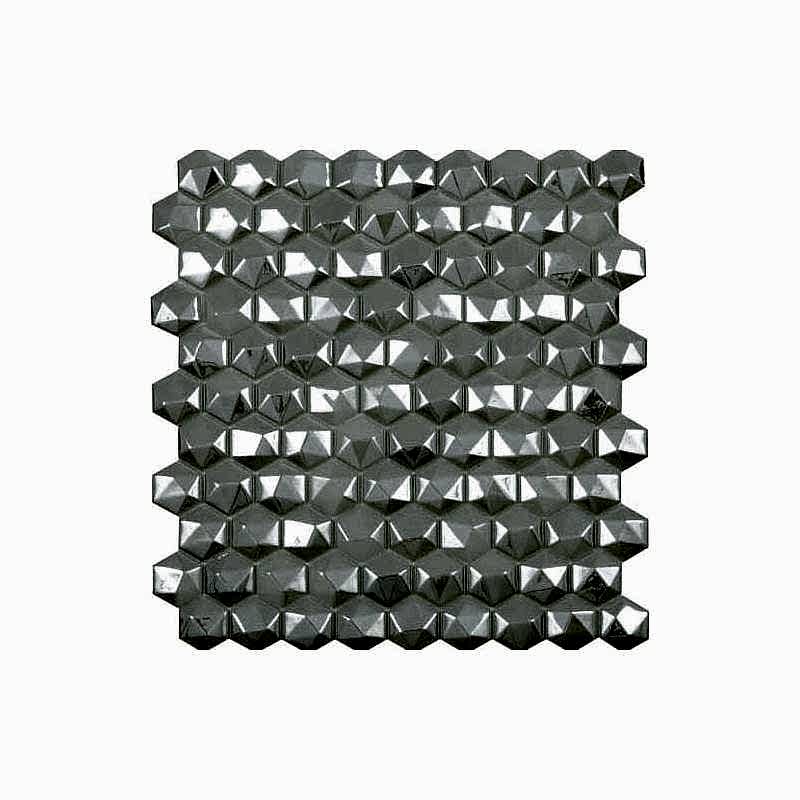 Honey Diamond White Mosaic 35mm Hex (31.7x30.7cm)