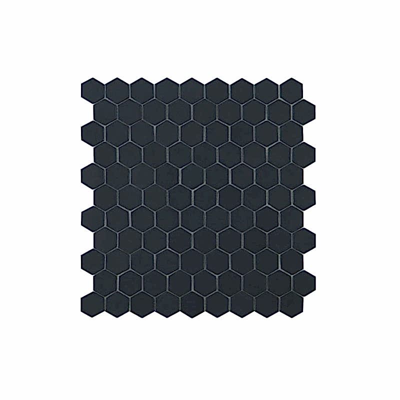Honey Nordic Black Mosaic 35mm Hex (31.7x30.7cm)