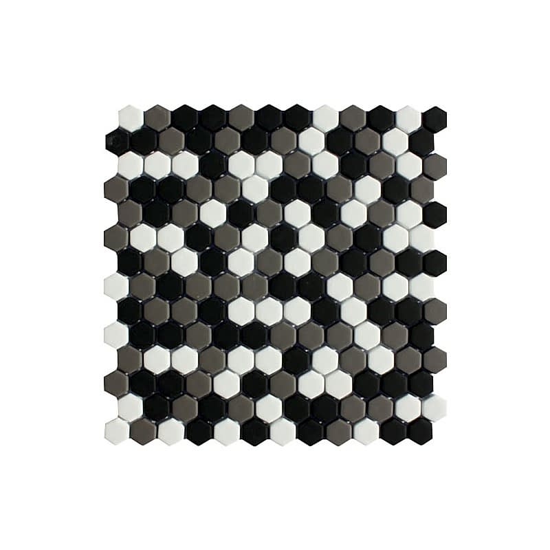 Ritz Nevada Mix - Hexagonal Mosaic 23mm Hex (30.2x30cm)