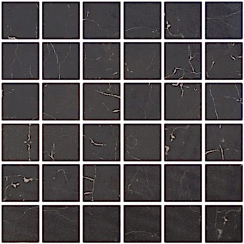 Seychelles Penta Nero Calatorao Matte Mosaic 50x50mm (31.1x31.1cm)