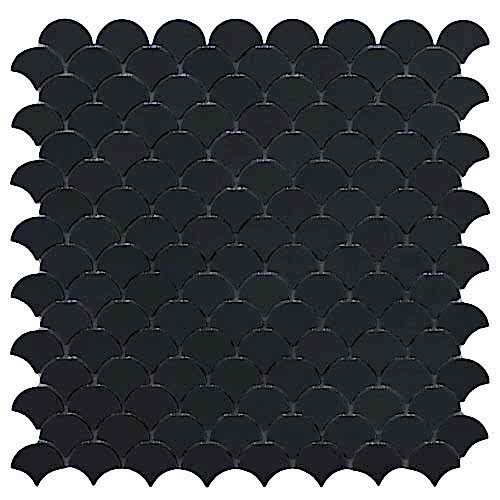 Soul Matt Black Mosaic 36x29mm (32.4x31.7cm)