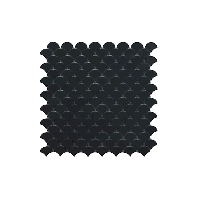 Soul Matt Black Mosaic 36x29mm (32.4x31.7cm)