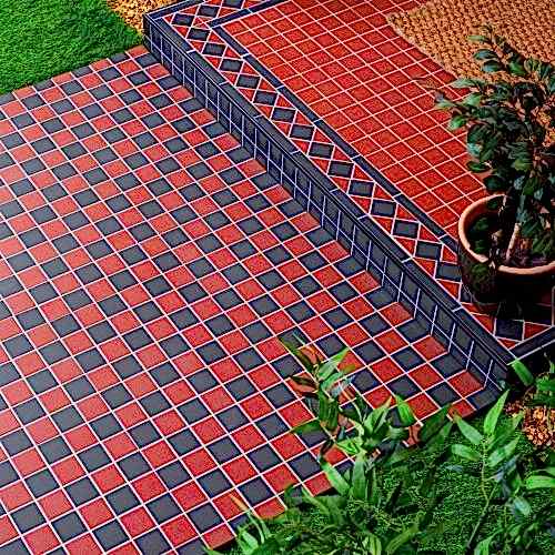 Era Red Mosaic 29.1x29.1cm