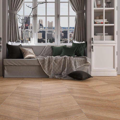 Ancona Chevron Nature 8x40cm (box of 30)