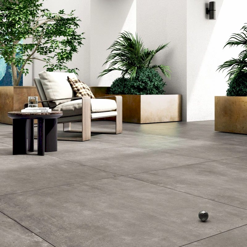 Open Anthracite Outdoor 80x80cm 20mm (box of 1)