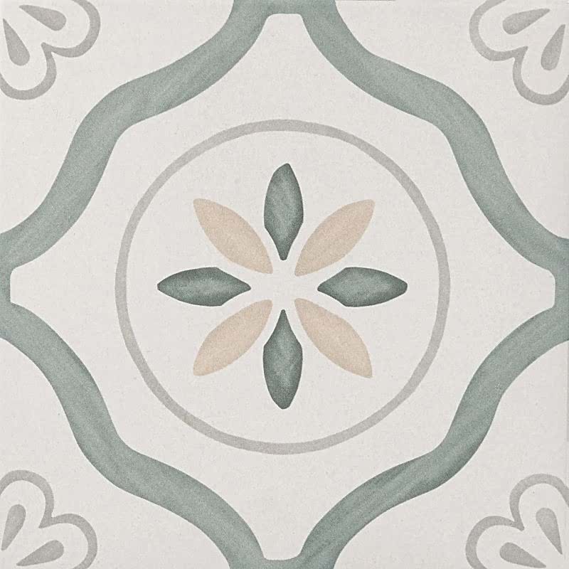 Sirocco Green Petals 22.3x22.3cm (box of 13) Sirocco Green Petals 22.3x22.3cm (box of 13)