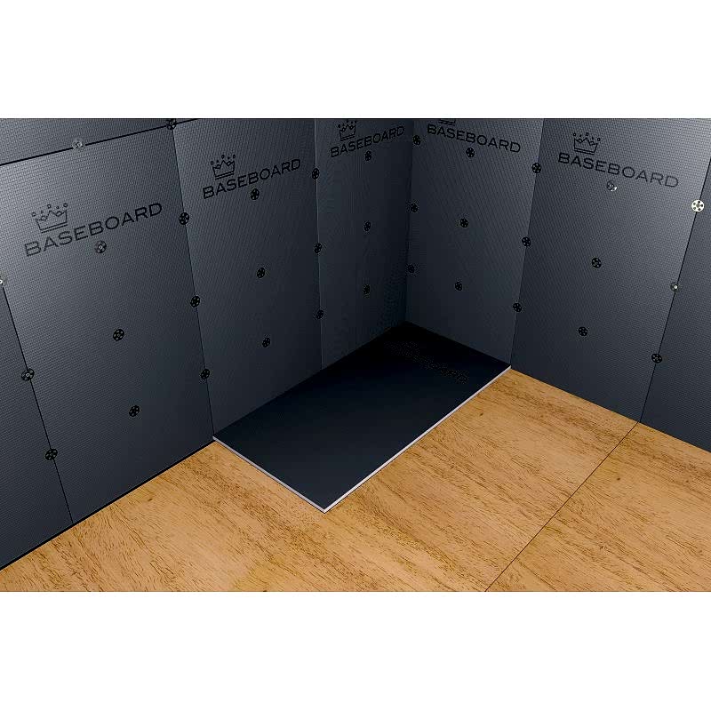 Baseboard Tile Backer Board Panel (box of 10)