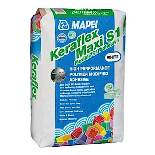 Mapei Keraflex Maxi Flex S1 White Adhesive (20kg bag)