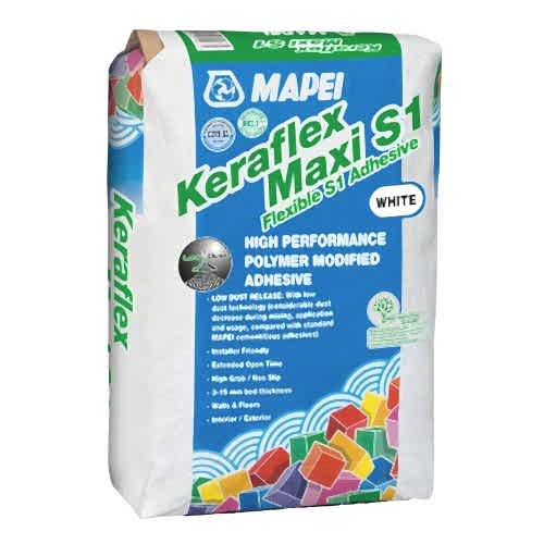 Mapei Keraflex Maxi Flex S1 White Adhesive (20kg bag)