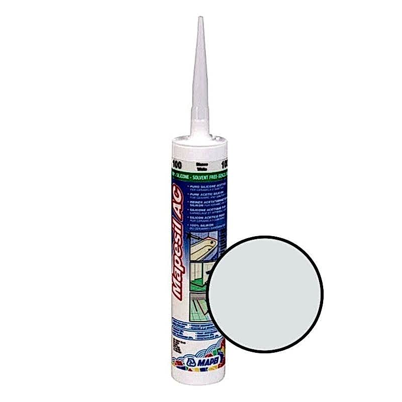 Mapei Mapesil AC 111 Silver Grey Silicone (310ml tube) Mapei Mapesil AC 111 Silver Grey Silicone (310ml tube)
