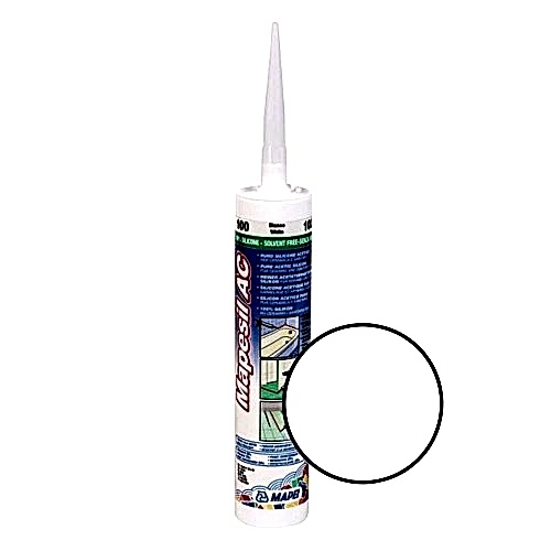 Mapei Mapesil AC 100 White Silicone (310ml tube)