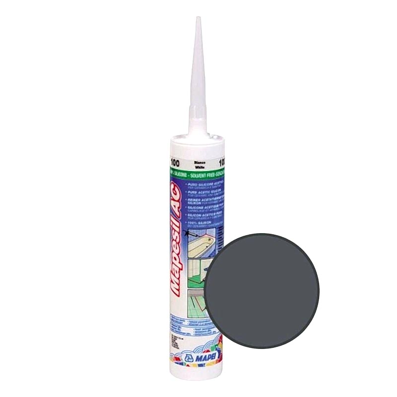 Mapei Mapesil AC 114 Anthracite Silicone (310ml tube) Mapei Mapesil AC 114 Anthracite Silicone (310ml tube)