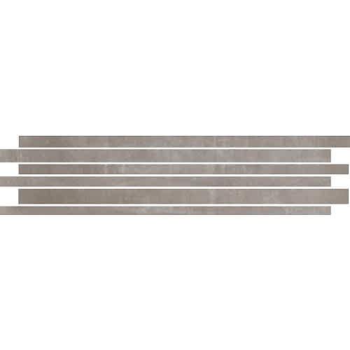 Basic Concrete Dark Grey Matt 15x60cm Multi Strip