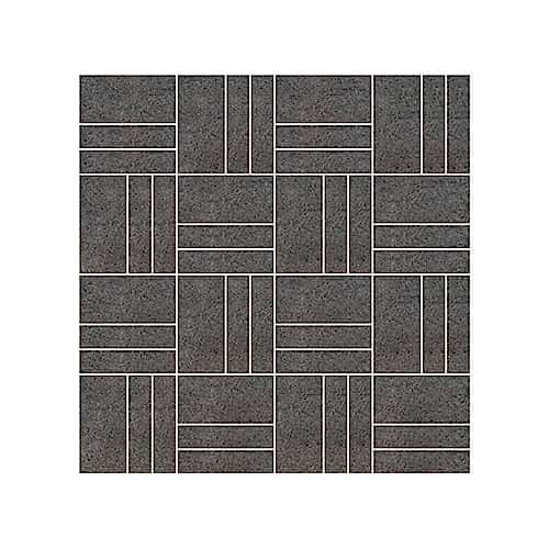 City Stone Anthracite Matt 30x30cm Linear Mosaic