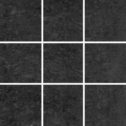 Lounge Black Unpolished 30x30cm 10x10 Mosaic