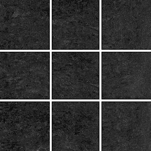 Lounge Black Unpolished 30x30cm 10x10 Mosaic