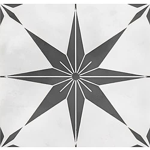 Symphony Grey Matt 20x20cm Star 2 (box of 14)