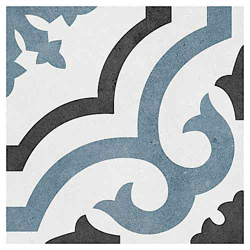 Symphony Blue Matt 20x20cm Gaudi B (box of 14)