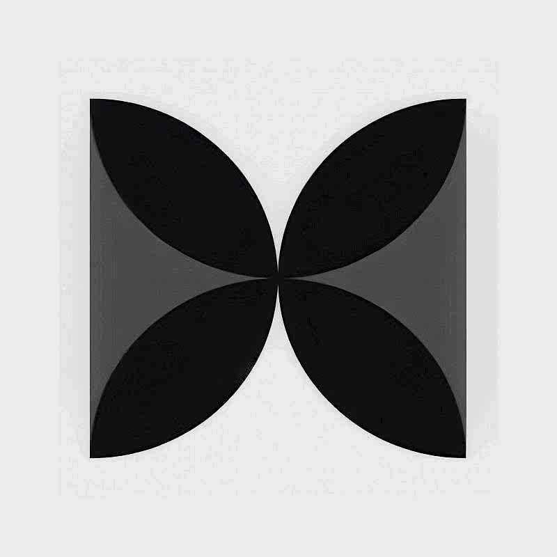 Symphony Grey Matt 20x20cm Petals B (box of 14)
