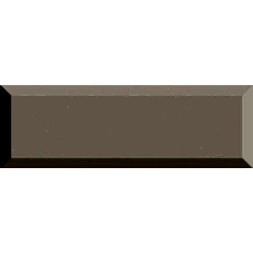 Subway Light Beige Glossy 10x30 Bevel Decor (box of 27)