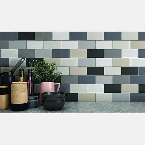Subway Light Grey Glossy 10x30cm (box of 27)