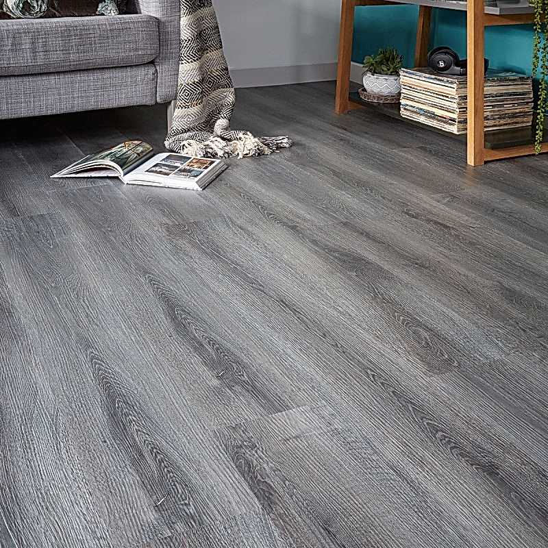 EnviroClick Smoked Grey Oak SPC 18.3x122.2cm (box of 10)