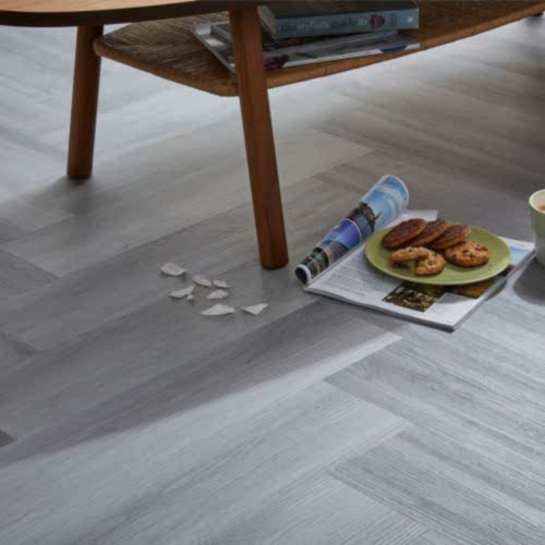 EnviroClick Silver Oak Herringbone SPC 15x65cm (box of 20)
