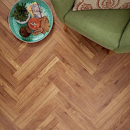 Rustic Parquet Golden Oak LVT 12.2x61cm (box of 50)