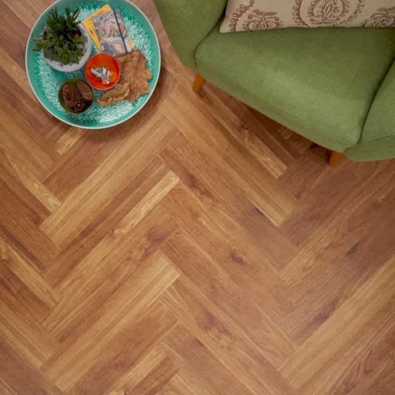 Rustic Parquet Golden Oak LVT 12.2x61cm (box of 50)