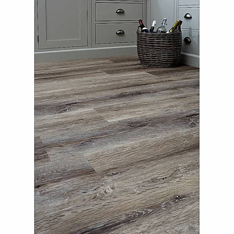 Natural Taupe Brushed Oak LVT 18.4x121.9cm (box of 16)
