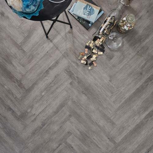 Natural Parquet Weathered Timber LVT 12.2x61cm (box of 50)