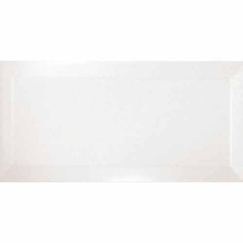 Fulham Metro White Bevel 10x20cm (box of 50)