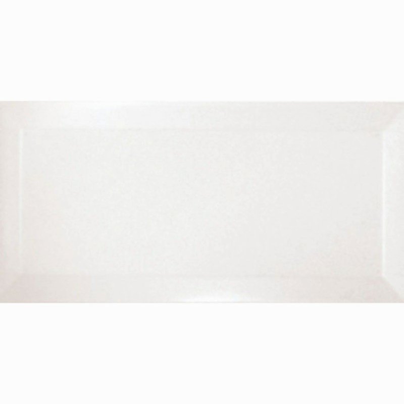 Fulham Metro White Bevel 10x20cm (box of 50) Fulham Metro White Bevel 10x20cm (box of 50)