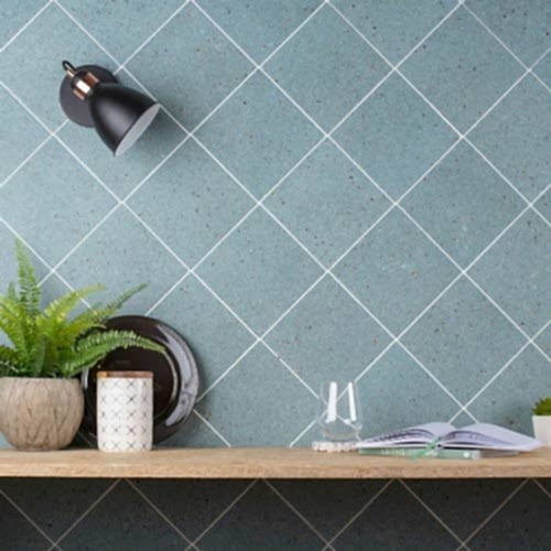 Terrazzo Dark Blue 18.5x18.5cm (box of 13)