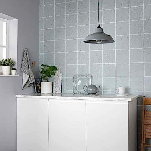 Terrazzo Light Blue 18.5x18.5cm (box of 13)