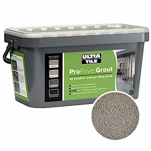 UltraTile ProPave Grout Pebble Grey (15kg tub)