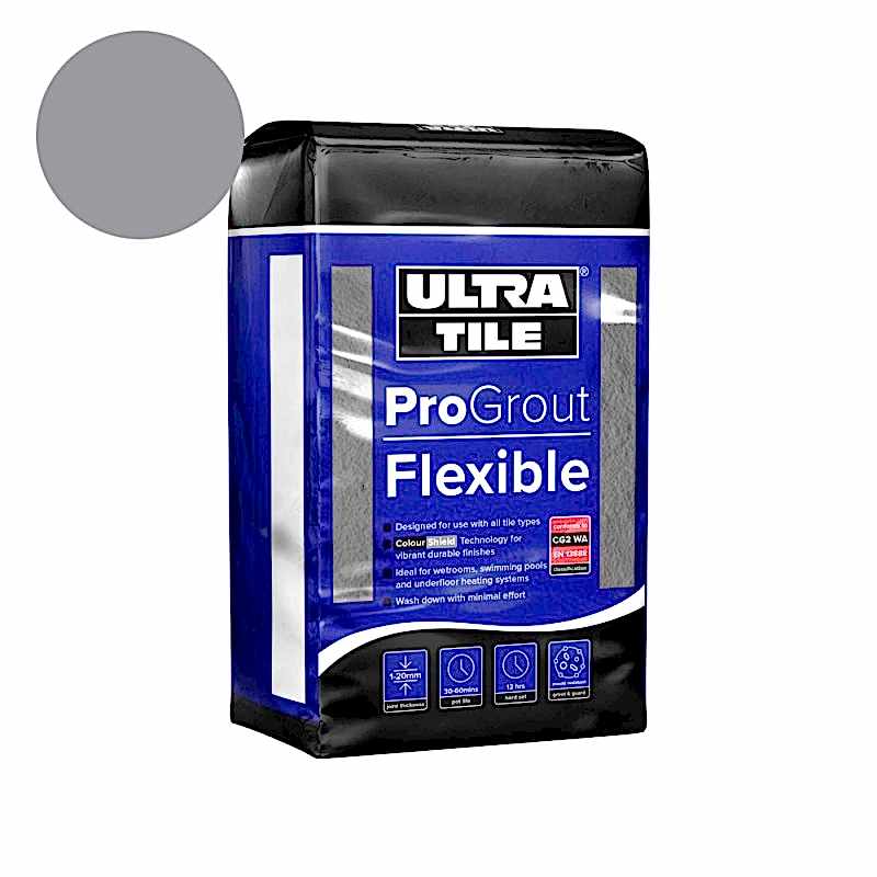 UltraTile ProGrout Flexible Grey (10kg bag) UltraTile ProGrout Flexible Grey (10kg bag)