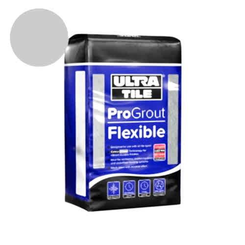 UltraTile ProGrout Flexible Silver Grey (3kg bag)