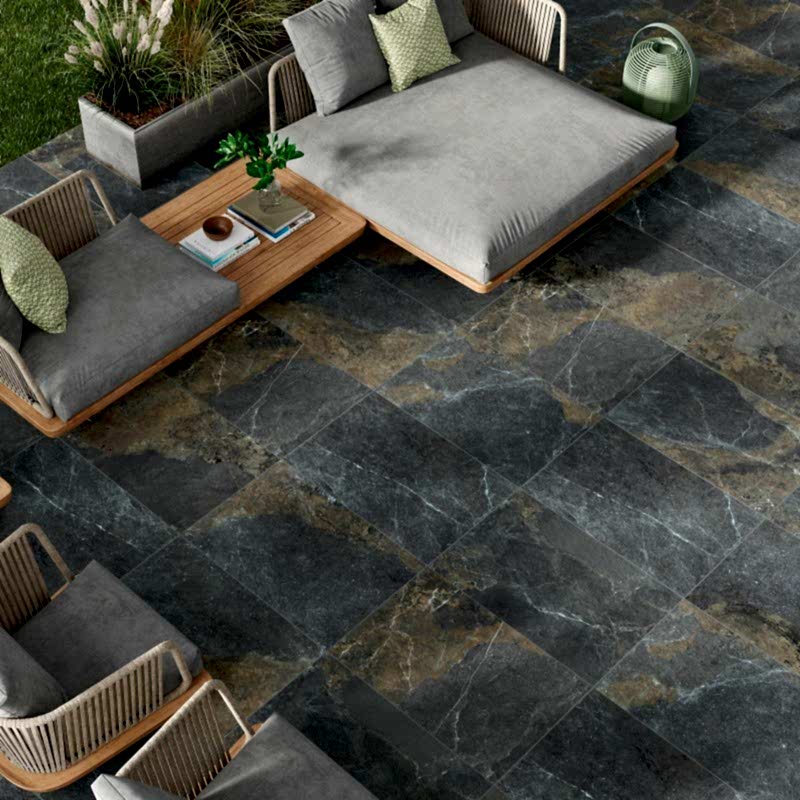 Strato Natural Rustic Black Slate Effect Outdoor 60x120cm 20mm (box of 1)