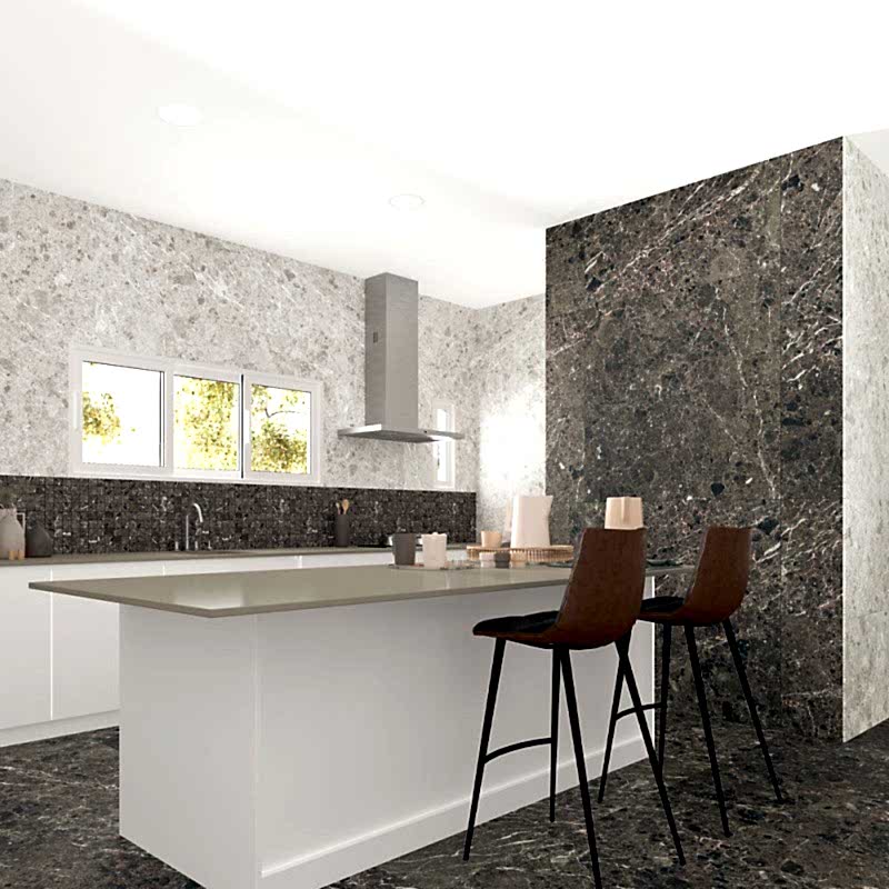 Caprice Black Mosaic 30x30cm