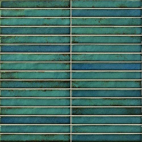 Maya Linear KitKat Turquoise 35x35cm (box of 12)
