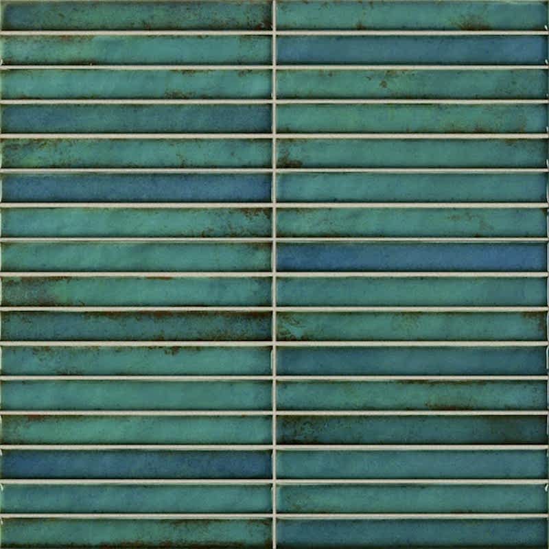 Maya Linear KitKat Turquoise 35x35cm (box of 12) Maya Linear KitKat Turquoise 35x35cm (box of 12)