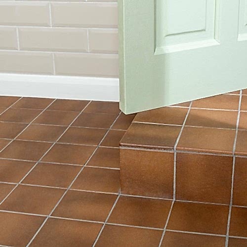 Dragon Brown Quarry Round Edge 15x15cm (per piece)