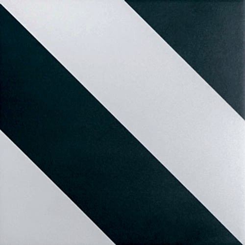 Zebra Green and White 22.3x22.3cm (box of 23)