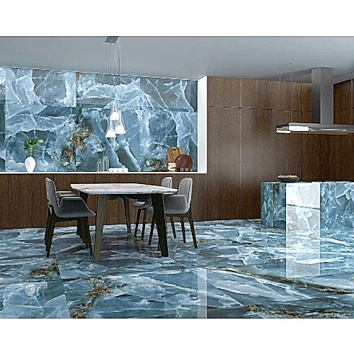Island Navy Polished (Aura) 60x120cm (box of 2)