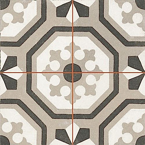 Zayda Grey Vitrified 45x45cm (box of 5)